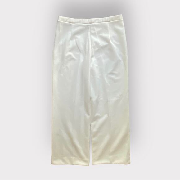 Devon Vintage Relaxed Leg Summer Pants White Size 16 - Picture 1 of 9